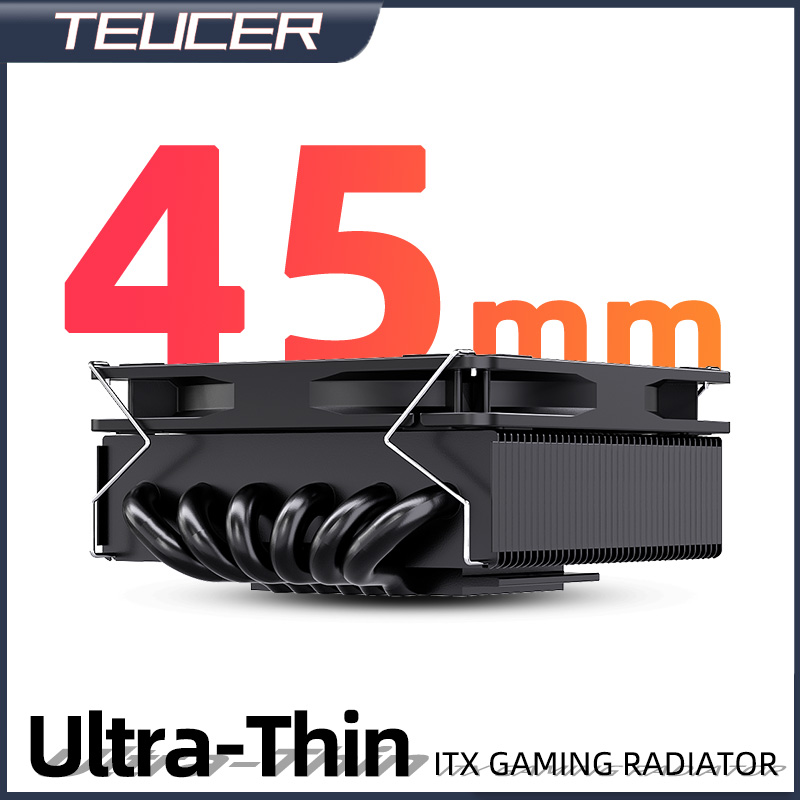 Cpu Heatsink - Teucer Height 45mm CPU Cooler ITX