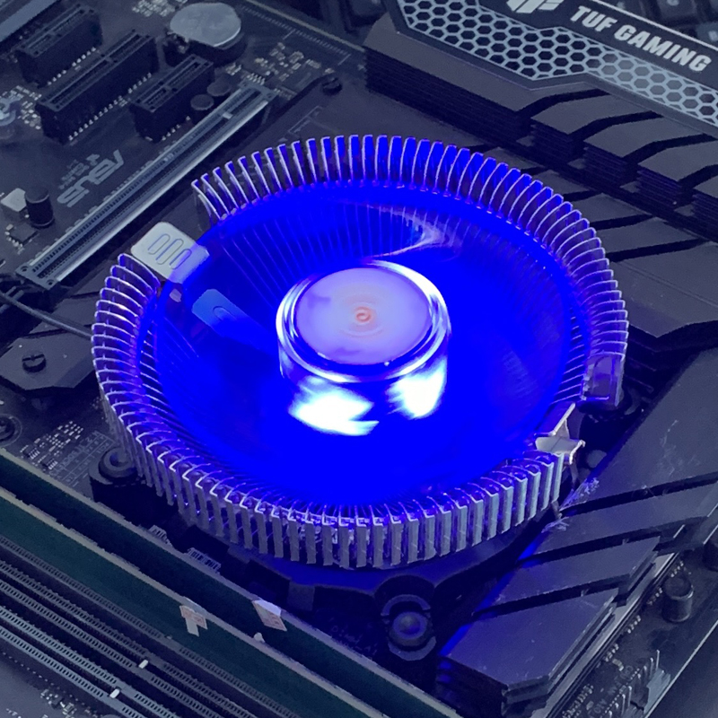 Cpu Heatsink - CPU Air-cooled Cooler LED Cooling Fan