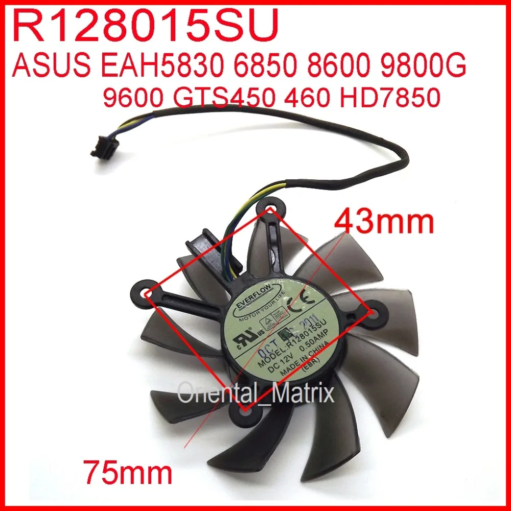 Cpu Heatsink - Free Shipping R128015SU DC 12V 0.50AMP