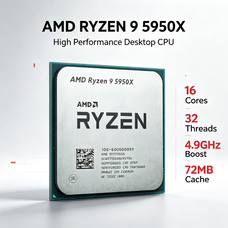 AM4 Socket Rendering Processor - Cpu Cooler recension och pris