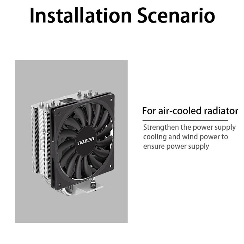 TEUCER TE-12012 Ultra-thin Coo - Gpu Cooler recension och pris