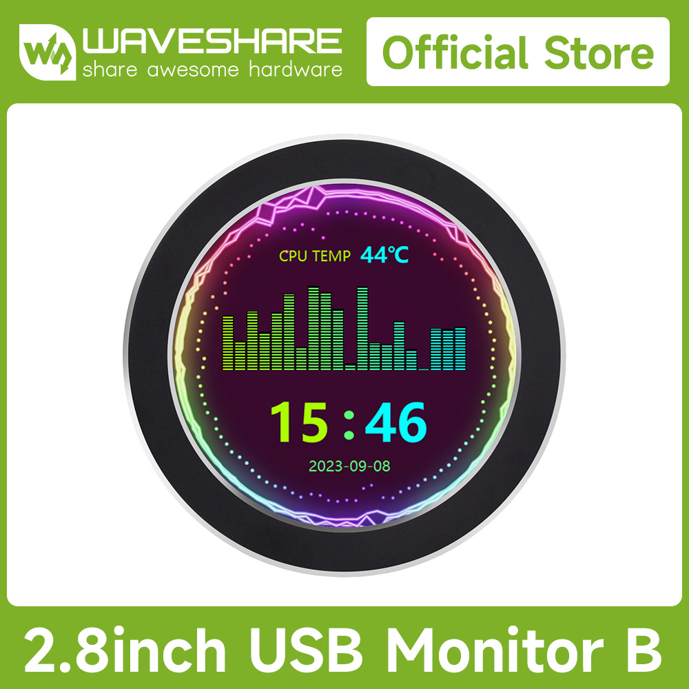Waveshare 2.1 / 2.8 / 3.4 / 4  - Cpu Cooler recension och pris