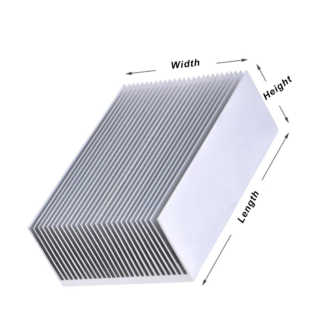 DIY Cooler Aluminum Heatsink G - Heatsink recension och pris