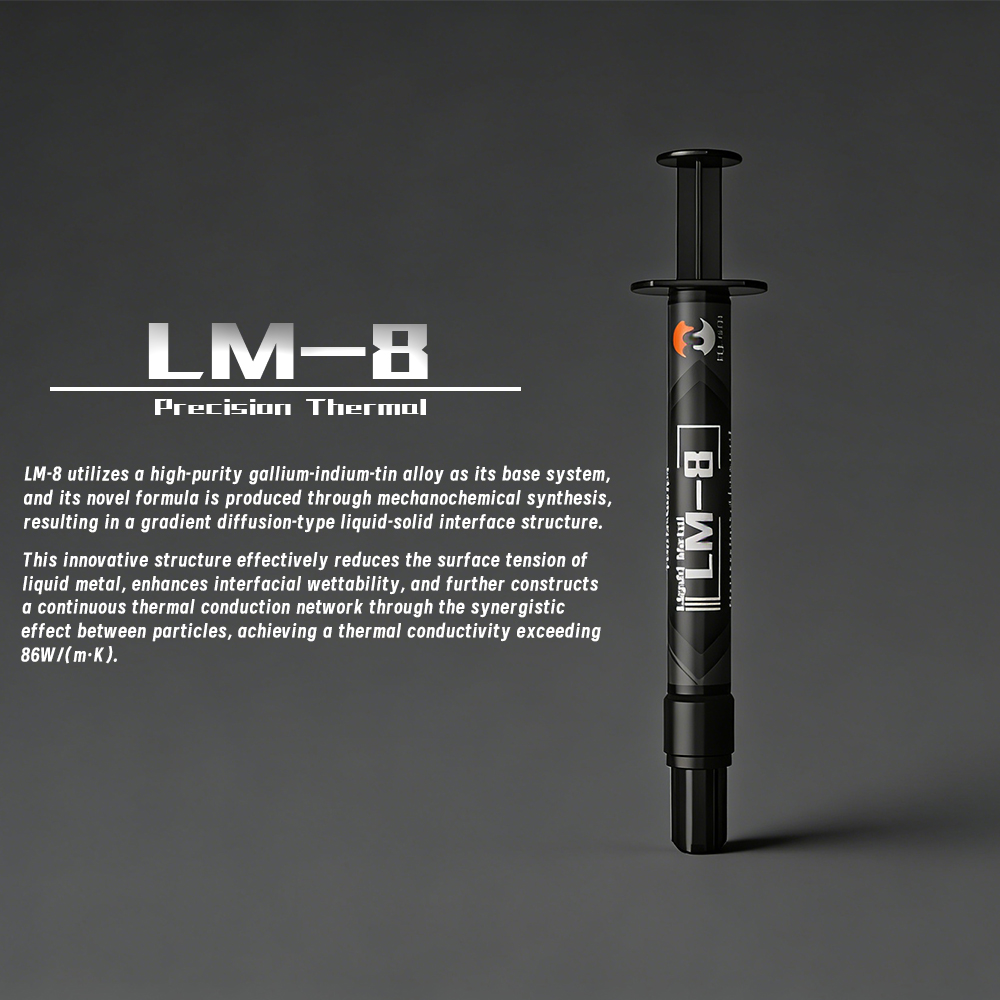 MJ-TECH LM-8 Liquid Metal Ther - Thermal Paste recension och pris
