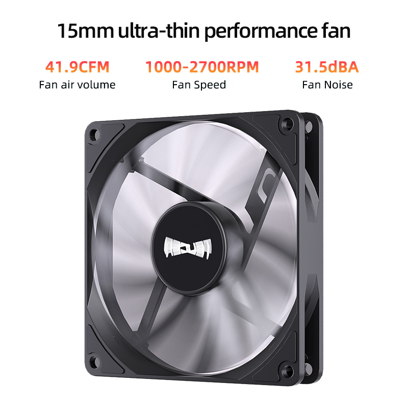 Teucer Height 45mm CPU Cooler  - Cpu Heatsink recension och pris