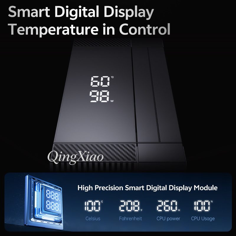 MT4 Digital Display CPU Cooler - Cpu Fan recension och pris