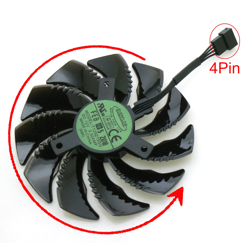 T129215SU 12V 0.50A 86mm VGA F - Cpu Heatsink recension och pris