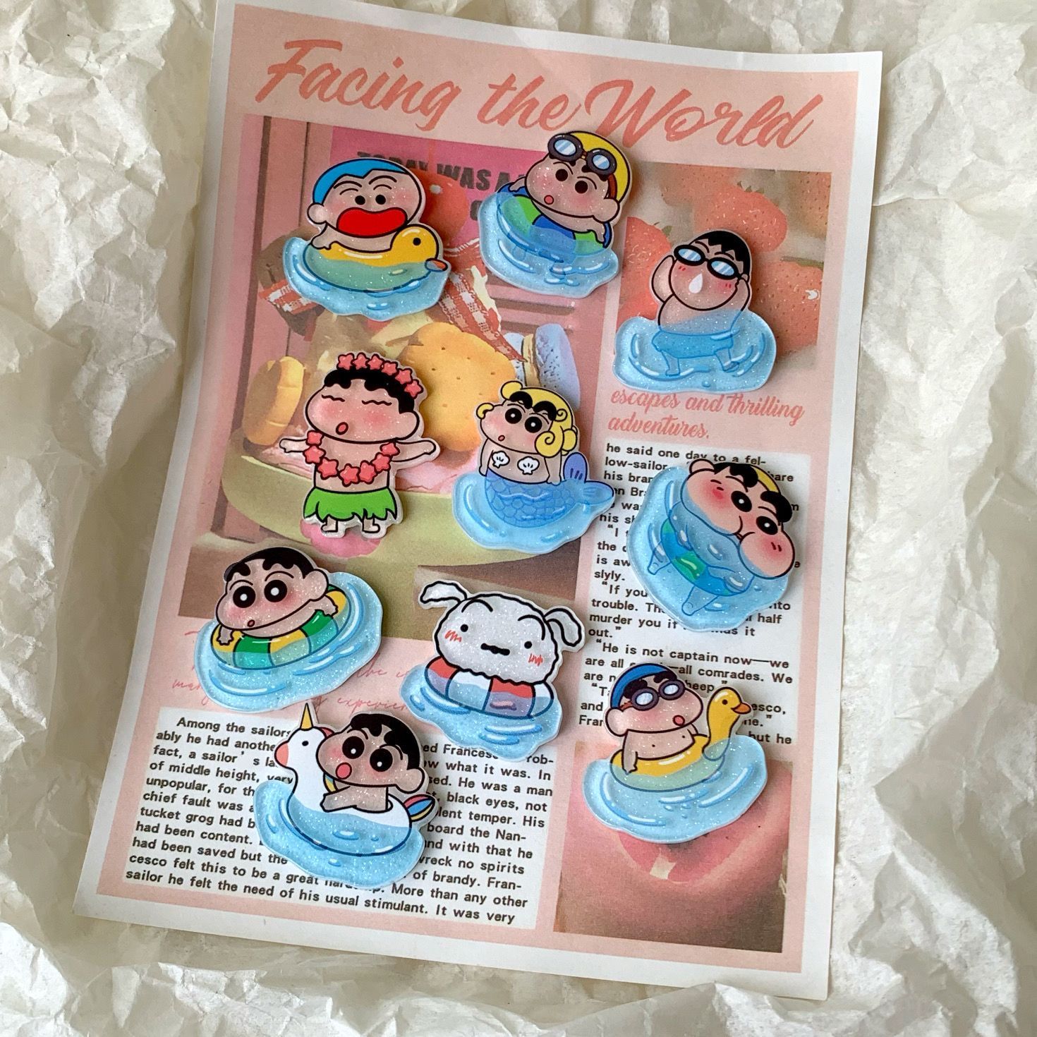 Crayon Shin-chan resin accesso - Case Fan recension och pris