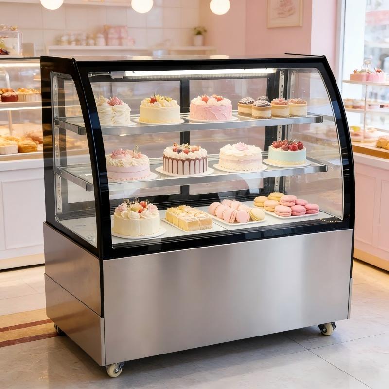 2 Tier Commercial Cake Display - Case Fan recension och pris