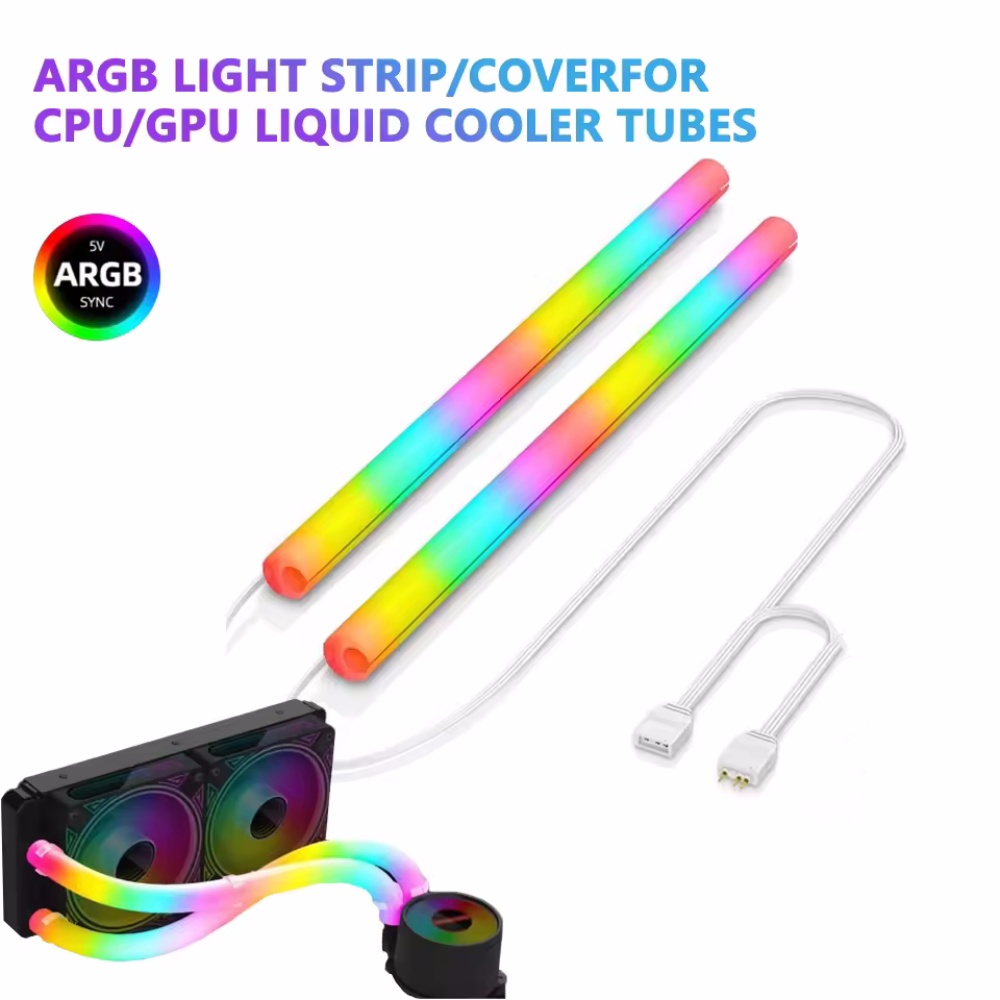 Flexible 5V ARGB LED Neon Tube - Aio Liquid Cooler recension och pris