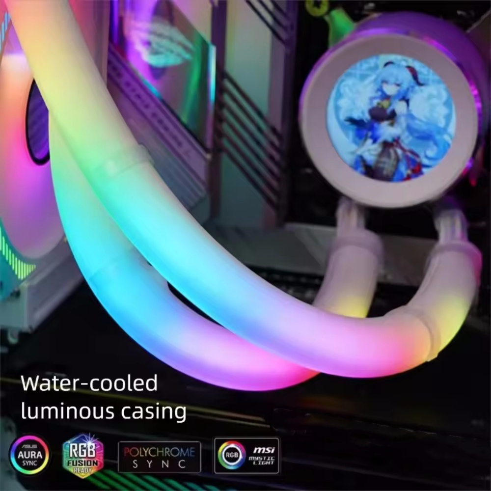 Flexible 5V ARGB LED Neon Tube - Aio Liquid Cooler recension och pris
