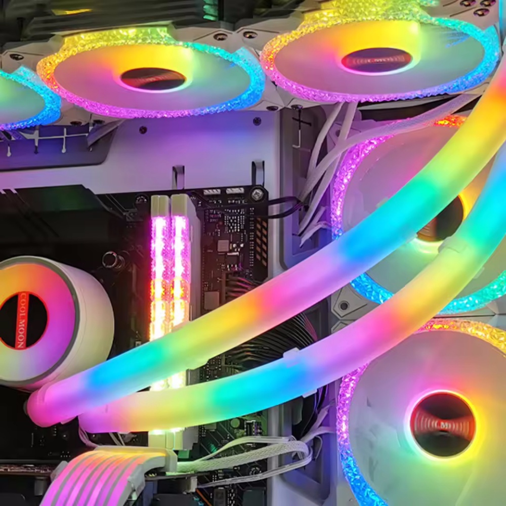 Flexible 5V ARGB LED Neon Tube - Aio Liquid Cooler recension och pris