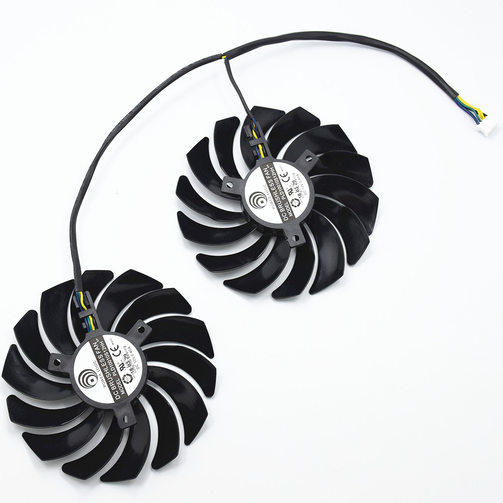 2Pcs 95mm PLD10010S12HH Video  - Cpu Heatsink recension och pris