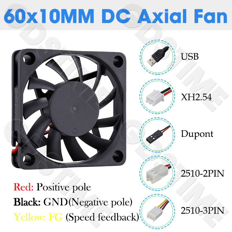 GDSTIME 60mm Fan 24V 12V Fan 6 - Gpu Cooler recension och pris