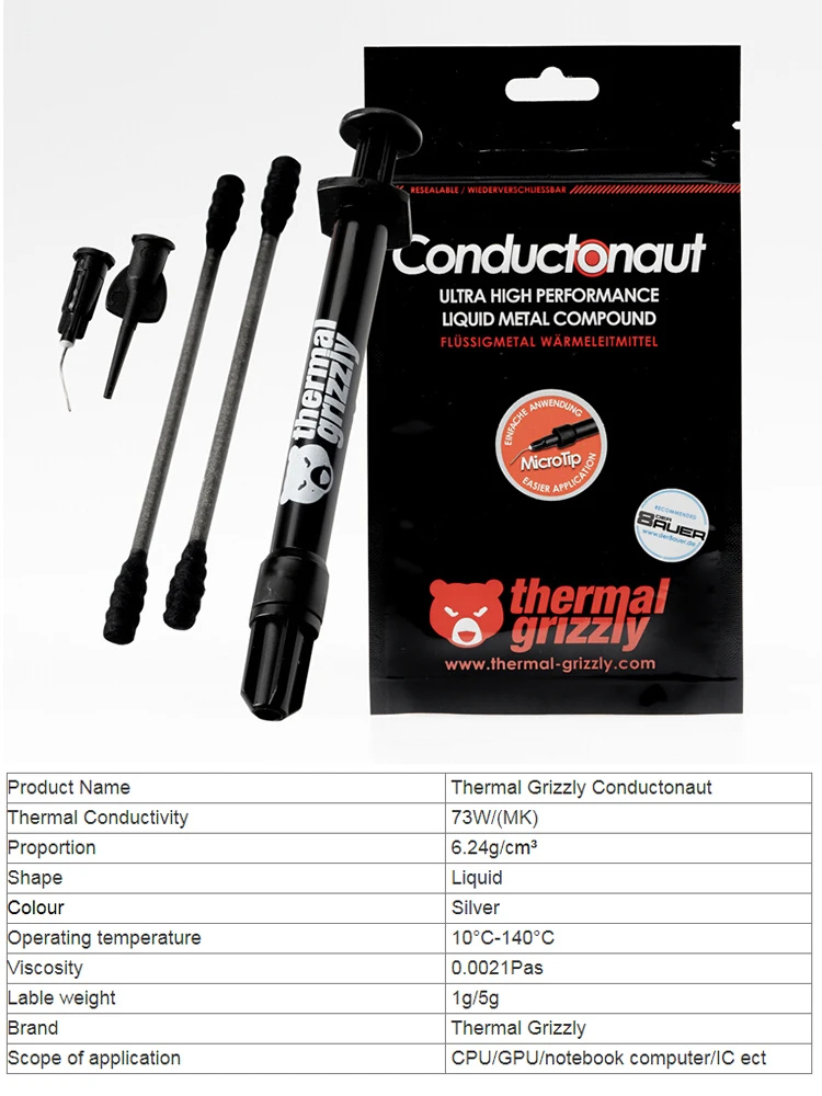 High Thermal Conductivity Liqu - Thermal Paste recension och pris