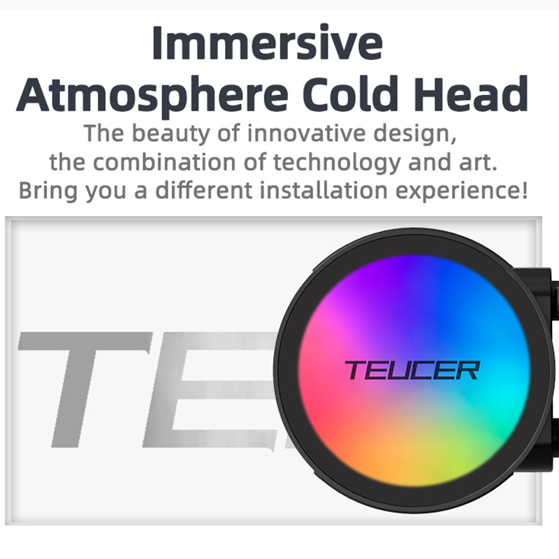 TEUCER AF-120 Water Cooler 12c - Aio Liquid Cooler recension och pris