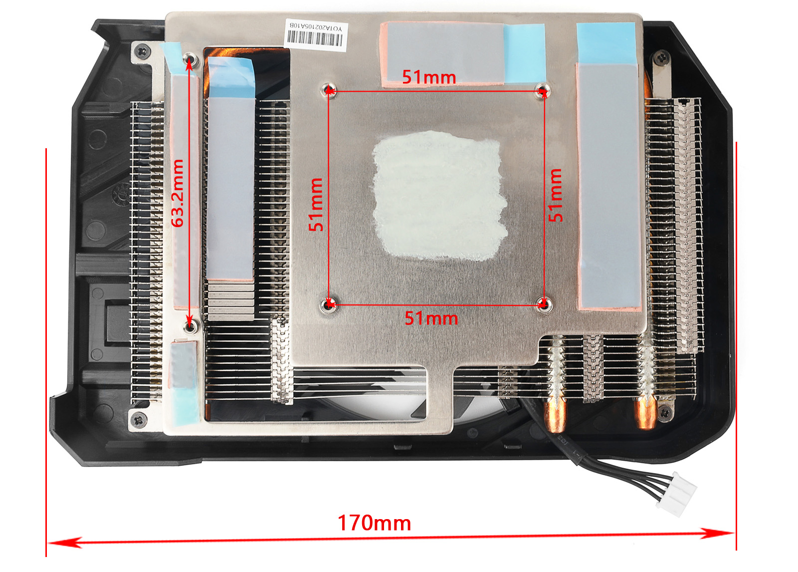 95MM GPU Heatsink Video Card C - Gpu Cooler recension och pris