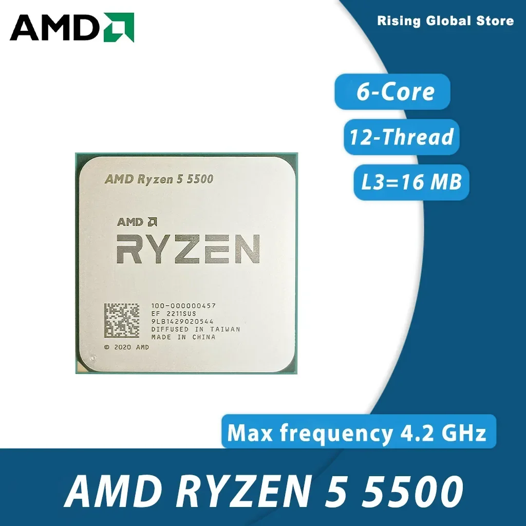 AMD Ryzen 5 5500 Studio Multi  - Cpu Cooler recension och pris