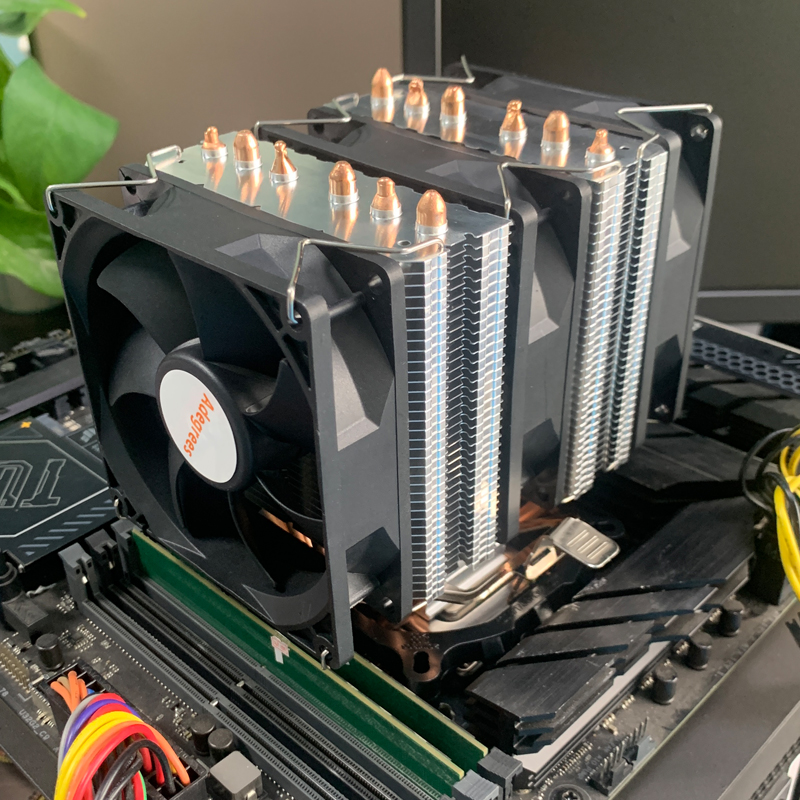 6 Heat Pipe CPU Air Cooler 4Pi - Cpu Heatsink recension och pris