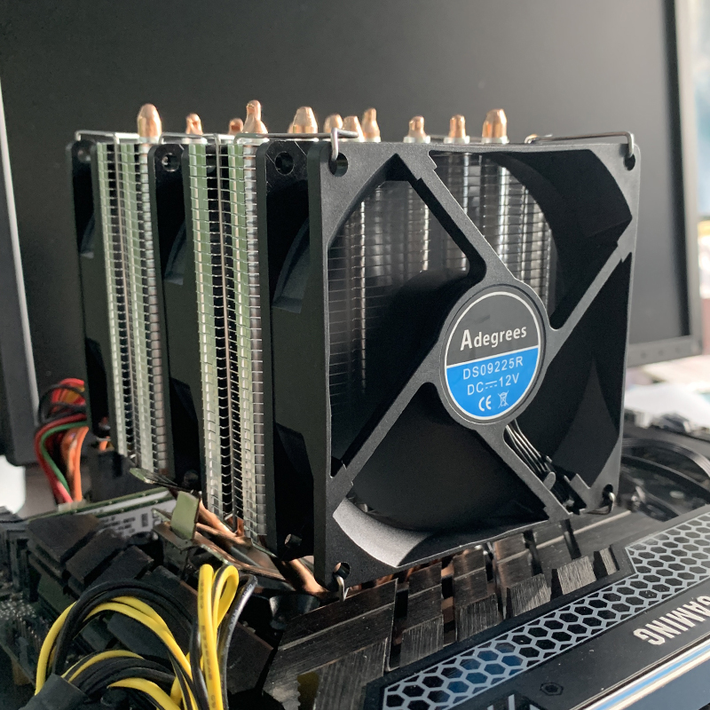 6 Heat Pipe CPU Air Cooler 4Pi - Cpu Heatsink recension och pris