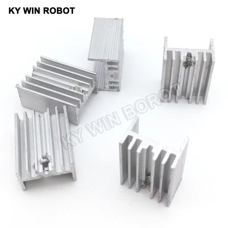 10pcs Aluminium TO-220 Heatsin - Heatsink recension och pris