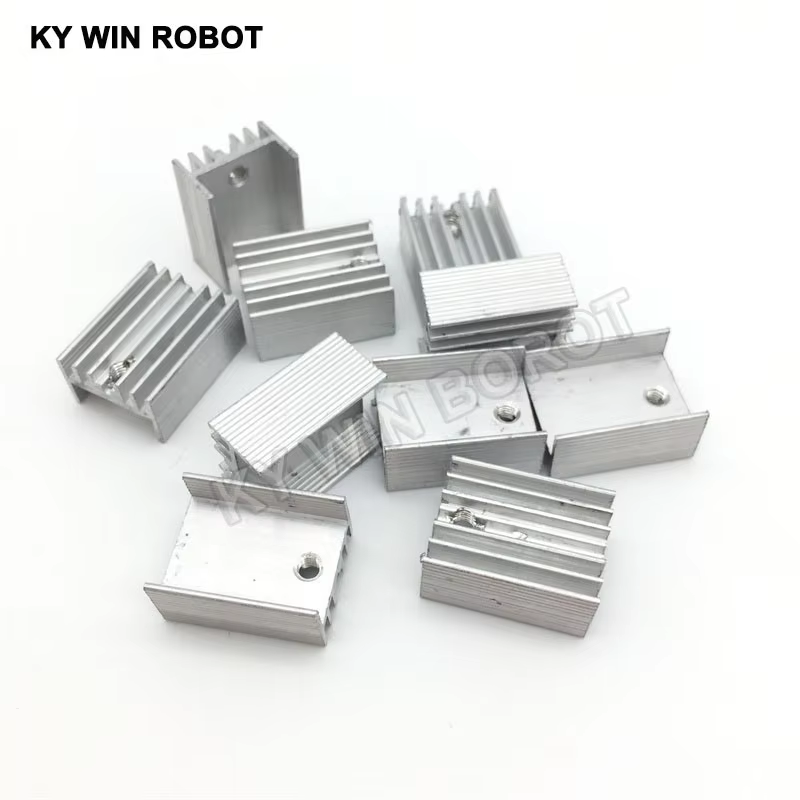 10pcs Aluminium TO-220 Heatsin - Heatsink recension och pris