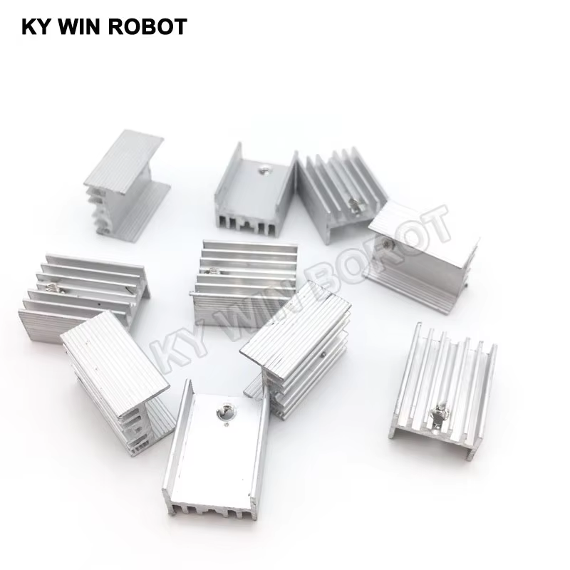 10pcs Aluminium TO-220 Heatsin - Heatsink recension och pris